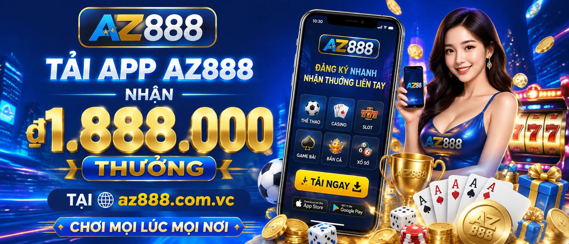 Trải nghiệm bắn cá trên az888